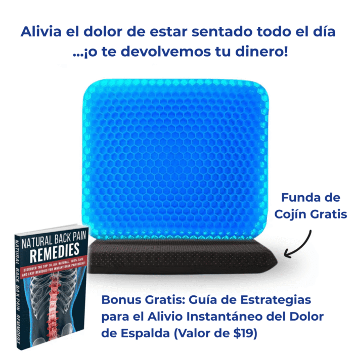 ErgoEase™ Cojín de Gel – Comodidad Ergonómica para tus Asientos - Imagen 1